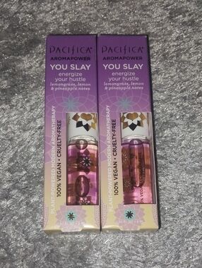 Pacifica You Slay Aromapower Roll-On Perfume - Lemongrass, Lemon, Pineapple NWT